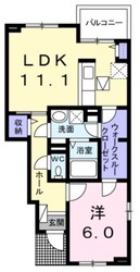 カルム　Ａの物件間取画像